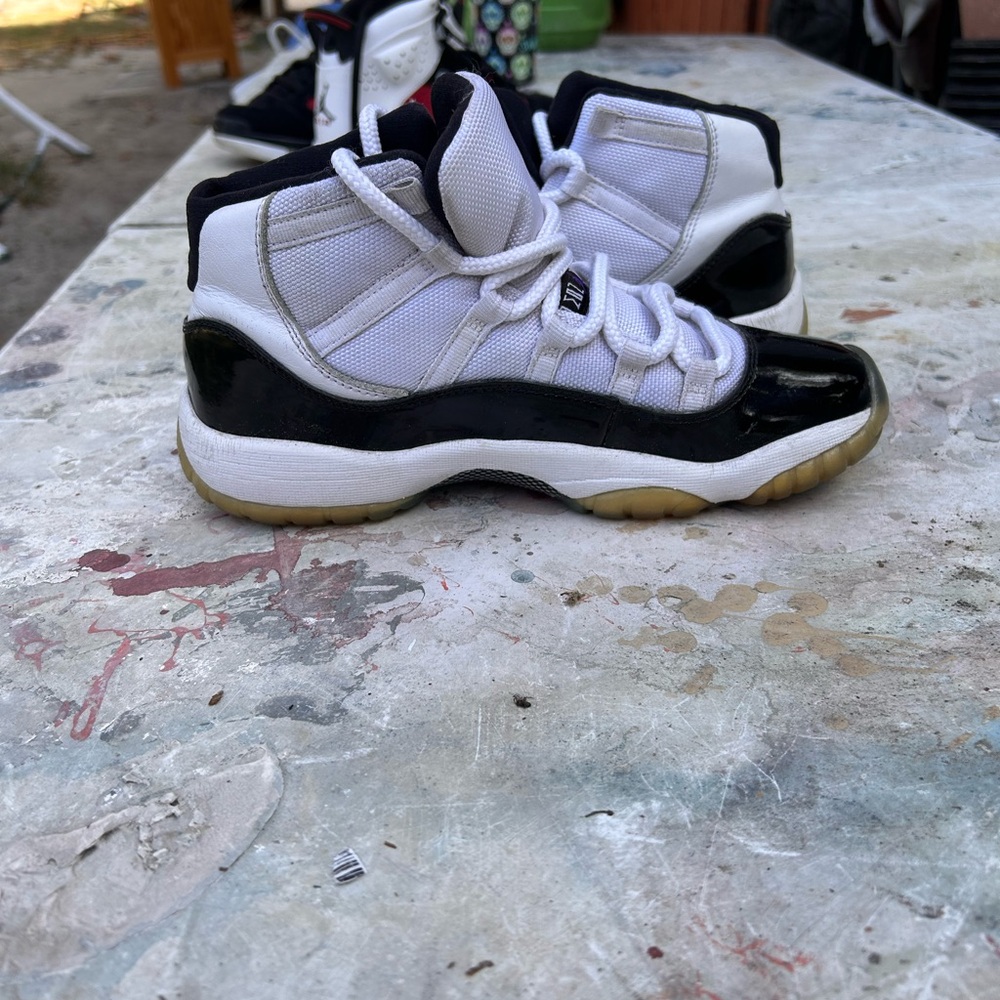 Jordan Kids High-Top Sneakers - Black, White, and Tan